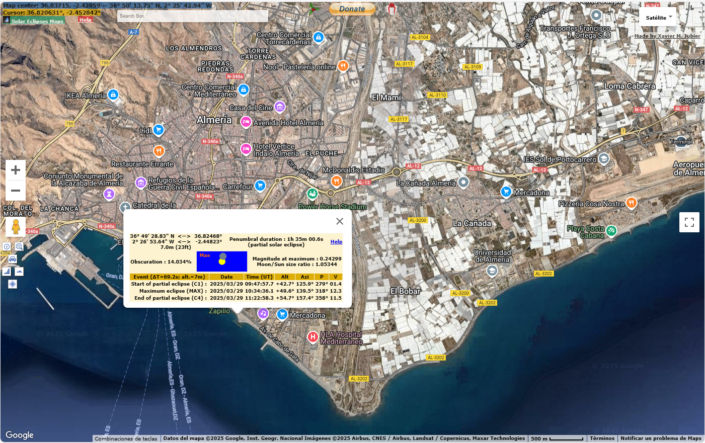 eclipse PlanoAlmeria